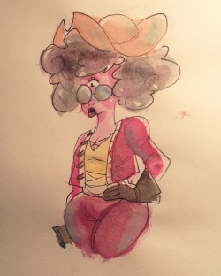 nnuuaa:  some watercolor practice of my fav