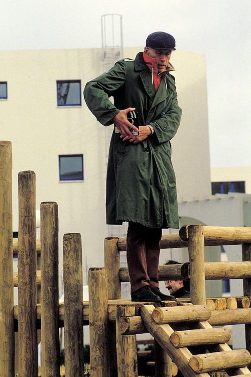 one-photo-day:  Eric Rohmer, 1984 by Ilse Ruppert