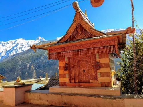 Roghi village temple at Himachal Pradesh