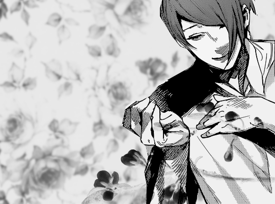 preciousghoul:  tsukiyama is back in action (◡‿◡✿)  