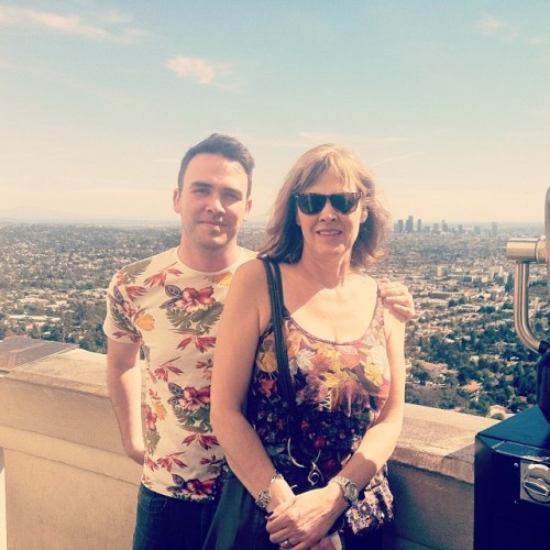 Mom is in LA!