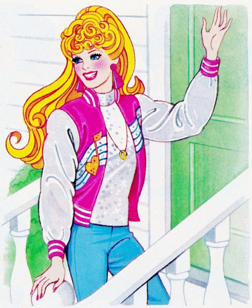 totallytubulr:80′s Barbie!