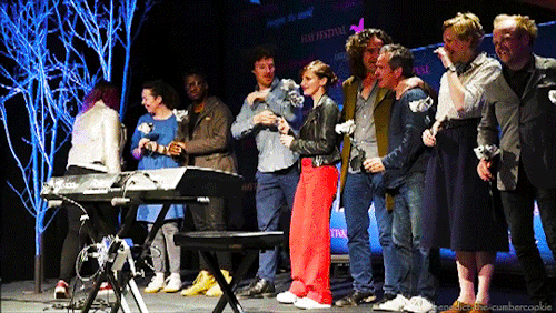 lawyermargo:benedict-the-cumbercookie:Letters Live at Hay Festival 2016XI can watch gifs of him all 