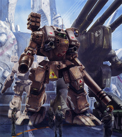 yackdeculture:MBR-04-Mk.VI Destroid Tomahawk