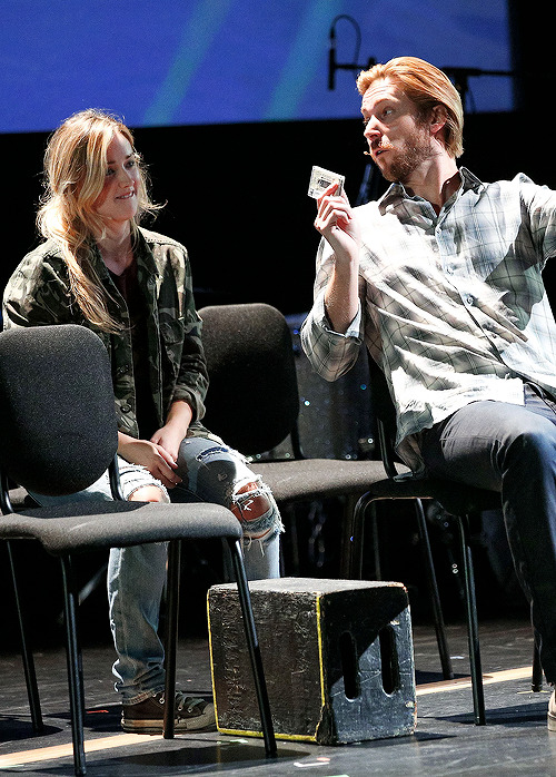 Troy Baker and Ashley Johnson