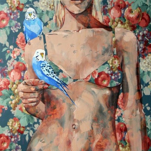 XXX crossconnectmag:  Paintings by  Jessica Watts photo