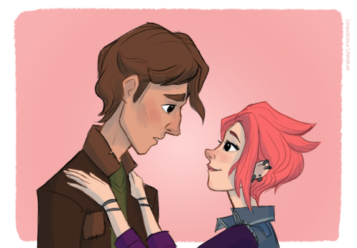 loquaciousliterature: You tell him Nymphadora!!   ✧･ﾟ: *✧･ﾟ:*    This was a scene I’ve wanted to draw since I started making these comics, I love Remus and Tonks, and I seriously respect that she stood up for herself and what she wanted!