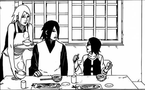 silenceechoes39:  Meal times with the Uchihas and Uzumakis.