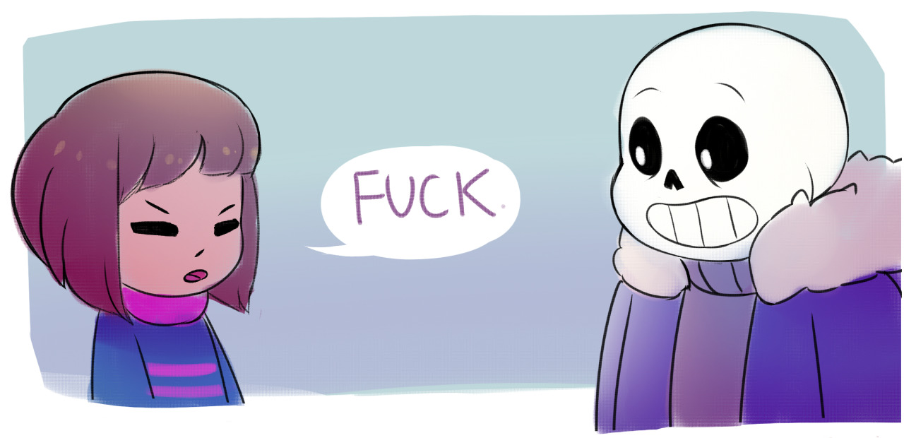 sharktunarts:  (megalovania slowly creeps in) 