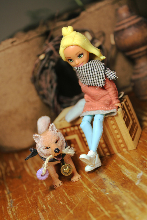 Mini Doll Barbi On The Go