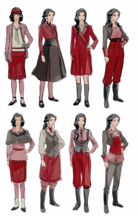 Porn Pics somniumlunae:Legend of Korra Concept Art