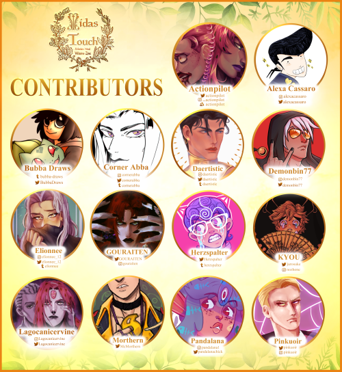 Message from Olympus!We want to introduce to you our final list of contributors! Some new faces who 