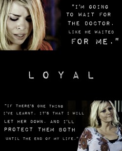 ofstormsandwolves:  &ldquo;Look at me. Did nothing with myself.&rdquo; &ldquo;You brought her up. Rose Tyler. That’s not bad.&rdquo; 