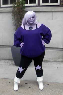 gymleaderkarkat:  sadcorgis:  gymleaderkarkat:  sadcorgis:  thumbcramps:  here’s my new and improved amethyst. tbh i don’t even cosplay her i just am her lmao  why do white people cosplay characters of color  because the creators of poc characters