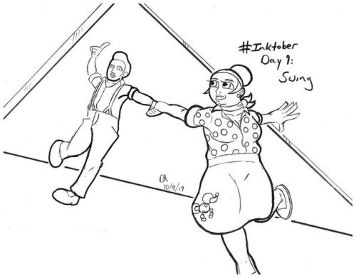 ‪#Inktoberday9: Swing #Inktober2019 #inktober2019day9 #inktober‬https://www.instagram.com/p/B3Zc7jmh