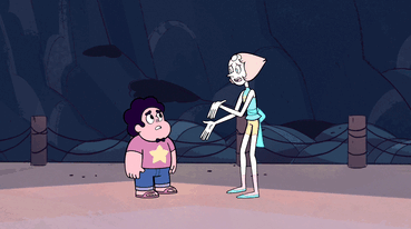 A continuation of my further continuation of my gifset series on Pearl’s animated speaking and gesticulating. One of my favorite aspects of her character is how active she is while talking, its a pretty consistent character trait so there’s
