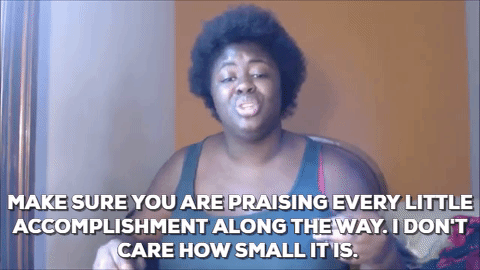 onlyblackgirl: Praise Your Small Accomplishments From “How To Be A Confident Black Girl “ Full Video  