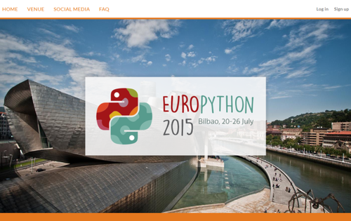 EuroPython 2015 Website