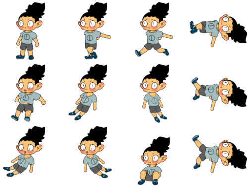 industriallee:shikameji (shikamaru shimeji sprite sheet) 