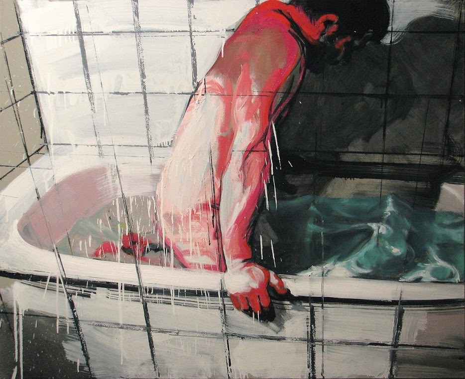 crossconnectmag:  Robert Bubel is a Polish artist painter born 1968. He studied