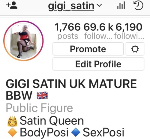 Please go follow me on Instagram - gigi_satin ❤️