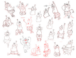 Sketch party! #BTS Uncle Grandpa art from