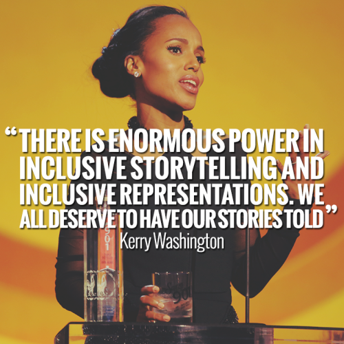 The potent power of inclusive storytelling can not be expressed enough. For people privileged enough