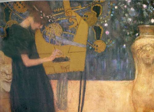 Music by Gustav Klimt1895oil on canvasNeue Pinakothek 