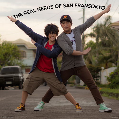 amgodfrey88:  behindinfinity:  We like to think that something like this led to Tadashi programming allergy precautions into Baymax. (•–•) Big Hero 6Hiro and Tadashi cosplay by Jin (me) and Miguel | photos by Reskiy More of our BH6 photos: [✖] 