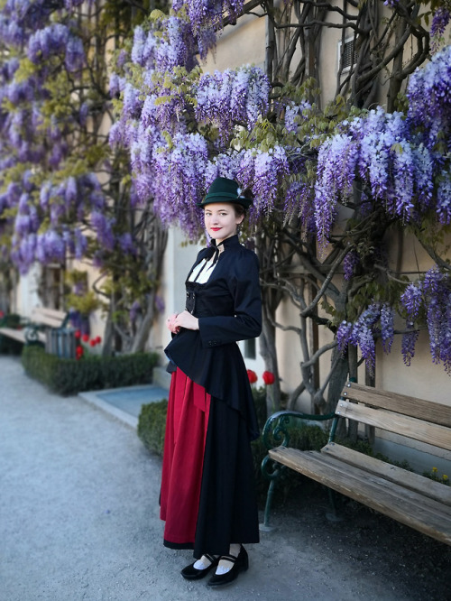 My outfit for Easter celebration 2019. Wearing austrian Tracht.