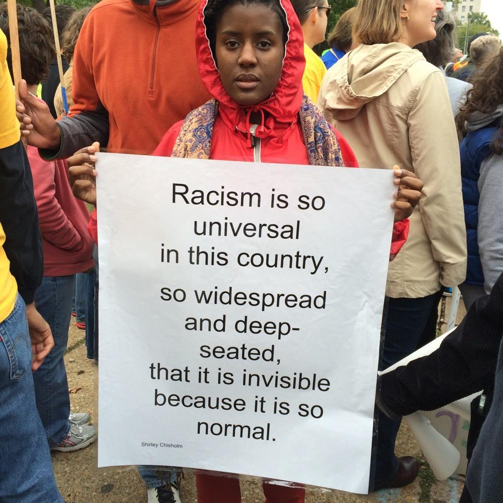 millennialau:  Photos from today’s ongoing rally #FergusonOctober 