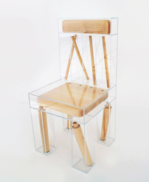huestockholm:Joyce Lin -Exploded Chair