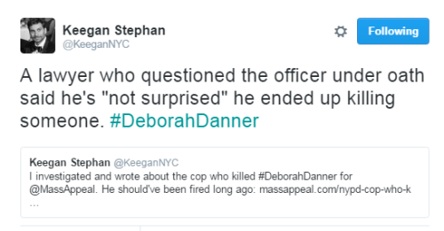 blackmattersus:If only justice system worked for all , Deborah could be alive right now.