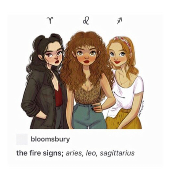 astrologyfever: “The Signs as girls ”