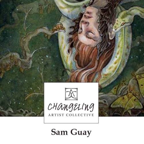 changelingartistcollective: Introducing Changeling Sam Guay Is a freelance illustrator working and w