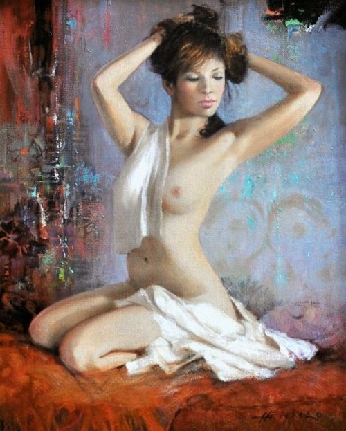 artbeautypaintings:  unknown - Howard Rogers 