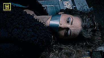 superbounduniverse:  gaggedactresses:  This is an extremely sexy tape gag: Nur Fettahoglu abducted and helplessly tied up in Valley of the Wolves.    Superbound rating: 9.5