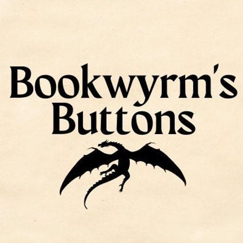 BookwyrmsButtons - Etsy