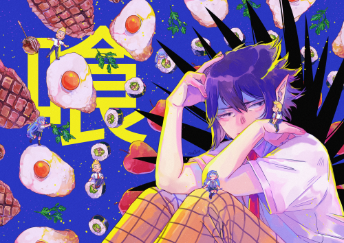 my contribution to the @bnhatamaki-zine​ ! I’m super happy how it turned out, it’s looking quite leg