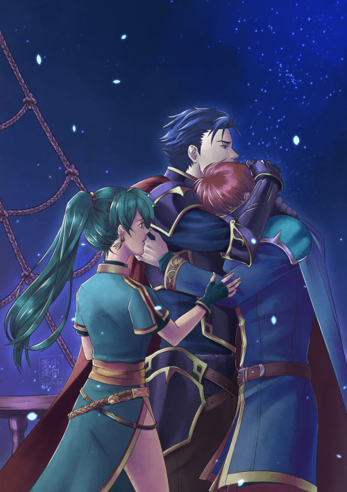 yzderia:This wasn’t the way any of them intended to return home from the Dragon’s Gate. Eliwood’s fa