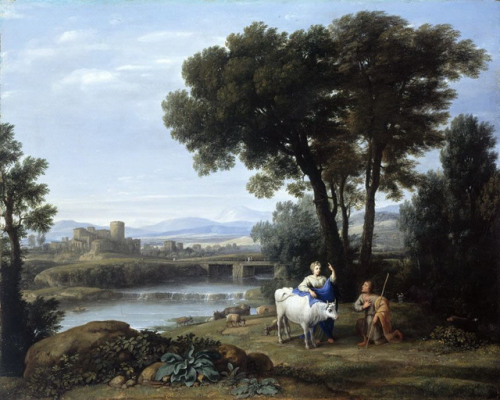 Juno Confiding Io to the Care of Argus, Claude Lorrain, 1660