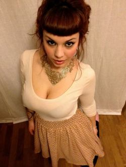 boobsandcleavage:  Boobs &amp; Cleavage  (via &ldquo;Why, hello there…&rdquo; - Imgur) 