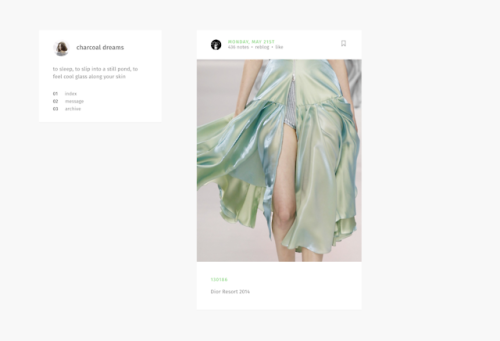 sorrism:  sleepless —  preview / code (updated) features: post widths ranging f