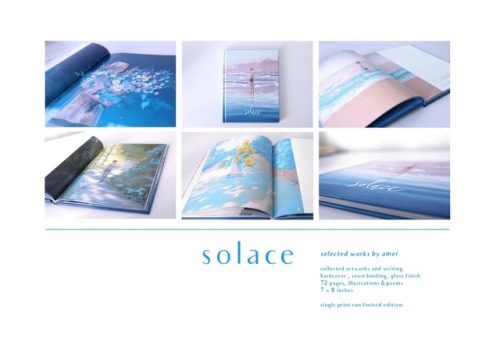 My new artbook Solace; is now available for online purchase! This book contains my personal artwork 