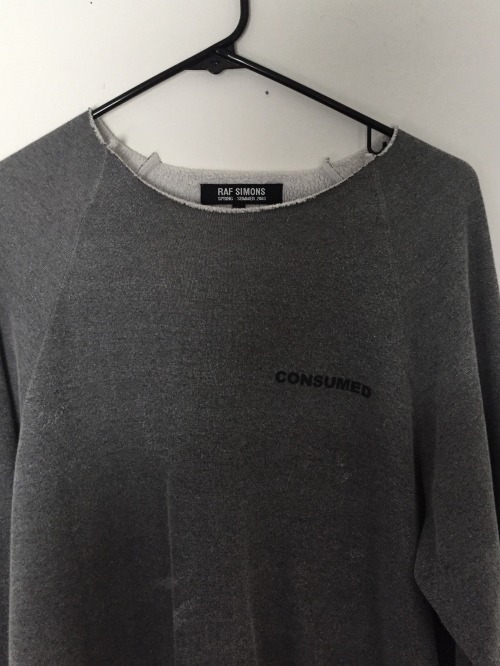 canharrisom:  Favorites out of my personal collection.   Raf Simons SS2003 Raf Simons SS2000 Raf Simons SS2002 