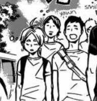 volleyball-haikyuudorks:  because even the most reliable senpais are total dorks(behold karasuno third years)part 7 of my because series