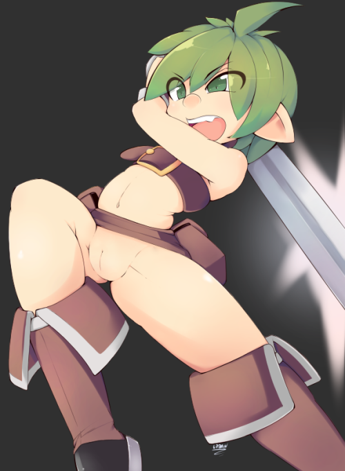 XXX urbanstuf:  Disgaea Warrior Her name is Onion. photo