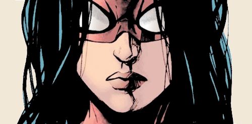 deansmom:Listen up, bitchcakes. I’m Jessica Drew and what you just got a faceful of was my spider-bi