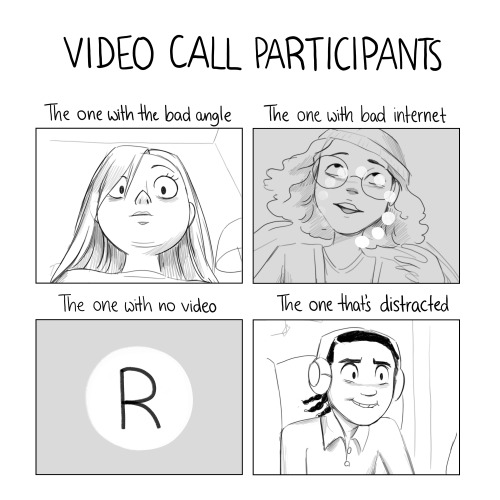 Video Call Participants~(Which type are you? :D) > Links to my social media <Patreon | Ko-Fi |