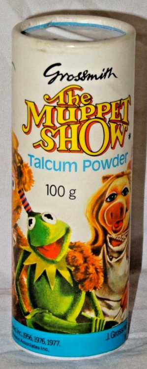 In 1977, English company J. Grossmith Ltd., produced a line of Muppet bathing products, including: S